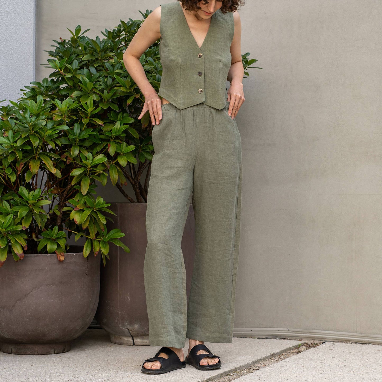 The Havana Linen Trousers // Natural